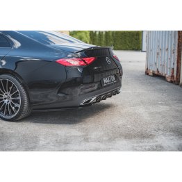 Накладка сплиттер на крышку багажника на Mercedes CLS C257 AMG-Line